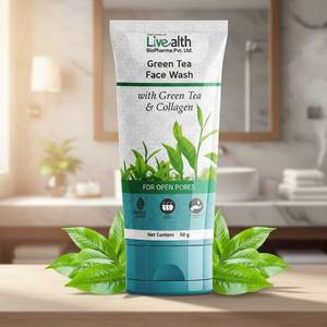 Limpiador Facial en Gel de Té Verde Natural a Base de Hierbas, con Fragancia Suave para una Limpieza Profunda de los Poros, Piel Radiante, Uso Diario por Dos Veces, para Todo Tipo de Piel - Product Image 2