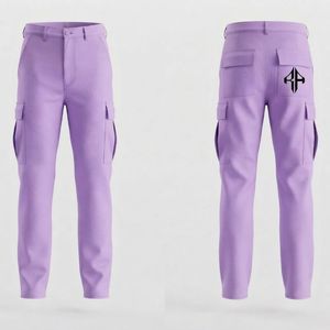 Pantalones de Seis Bolsillos para Hombre, Material Poliéster/Algodón, Secado Rápido, Transpirables, Logotipo Personalizado, Cintura Media, Bolsillos de RIVIAN ATLANTIC - Product Image 1