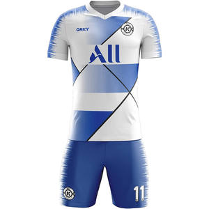 Uniforme de Fútbol Profesional para Hombre, Mujer y Jóvenes, Transpirable, de Malla de Poliéster, con Logotipo Sublimado, Fabricación OEM - Product Image 6