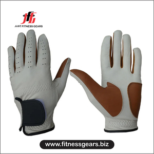 Gants de sport JUST FITNESS GEARS en cuir de mouton Cabretta de qualité supérieure, avec poignées, sangle de poignet réglable et fermeture auto-agrippante, légers - Product Image 5