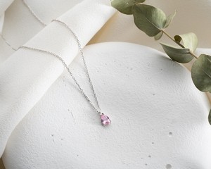 Light <b>Amethyst</b> Pendant February Birthstone Pear Cut Purple Gemstone 925 Sterling Silver 14K Gold Plated Gift - Product Image 4
