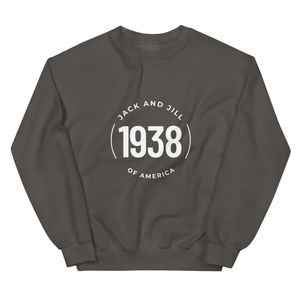 เสื้อสเวตเชิ้ตคอกลมพรีเมียมสำหรับผู้ชาย แบรนด์ Jack and Jill ผ้าฝ้ายฟลีซเนื้อนุ่ม สกรีนโลโก้ได้ แขนยาว สไตล์ลำลอง แฟชั่น เสื้อพูลโอเวอร์ ขายส่ง - Product Image 1