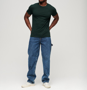 Cotton Jersey <b>Plain</b> <b>T</b>-<b>shirt</b> Custom Print Streetwear Summer Short Sleeve <b>T</b> <b>Shirt</b> <b>Oversize</b> Crew Neck Summer <b>t</b> <b>Shirt</b> for Men - Product Image 3