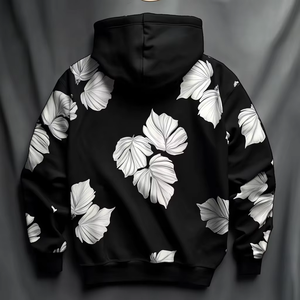เสื้อฮู้ดผู้ชายผ้าฝ้าย 100% แบบขายส่ง สั่งทำได้ ระบายอากาศได้ดี สีพื้น เสื้อกันหนาวสำหรับฤดูหนาว รับผลิตแบบ OEM ODM จากโรงงานผู้ผลิตเสื้อฮู้ด - Product Image 5