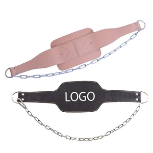 Factory Direct Supply Heavy Duty Leather Dipping <b>Belt</b> for Weightlifting & Training Back <b>Exercise</b> Support Leather Dipping <b>Belt</b> - Product Image 3