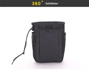 Petite sacoche tactique en nylon/polyester 600D MOLLE avec bandoulière, pochette de rangement multifonctionnelle pour sports de plein air - Product Image 2
