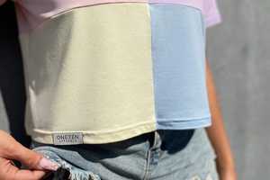 เสื้อครอปแขนยาวคอเต่าทรงสลิมฟิตสำหรับผู้หญิง ผ้าโพลีเอสเตอร์ถัก ไม่เป็นขุย เหมาะสำหรับฤดูร้อน - Product Image 3