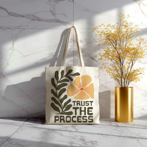 ซัพพลายเออร์ในอินเดีย ราคาโรงงาน สินค้ามาใหม่ กระเป๋าช้อปปิ้งผ้าฝ้าย 100% พิมพ์ลาย ขายส่ง - Product Image 4