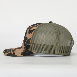Gorra Trucker de Camuflaje Tigre al por Mayor, 100% Algodón, Malla Transpirable, Moda para Exteriores, Parche, Gorra Snapback, En Lote, Lisa, Envío Gratis - Product Image 2