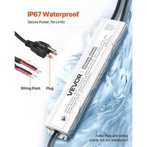 300W 12V DC LED Driver impermeabile IP67 alimentatore industriale trasformatore a bassa tensione - Product Image 6