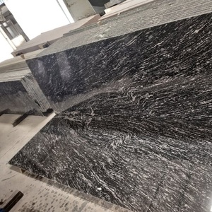 Dalle de granit noir de qualité supérieure, idéale pour les comptoirs, les escaliers, les panneaux muraux, les revêtements de sol et les projets de construction architecturale - Product Image 4