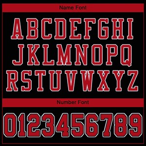 Customizable American Football Jersey V-Neck Mesh Breathable Sublimation Print Men's Team Name <b>Red</b> <b>White</b> <b>Stripe</b> Short Sleeves - Product Image 5