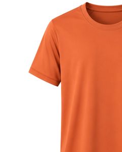 Manufacturer Orange <b>Mens</b> Sports T Shirt Breathable Quick Dry Gym Running Fitness Athletic 100 Polyester Training Tee <b>Top</b> Wear - Product Image 3