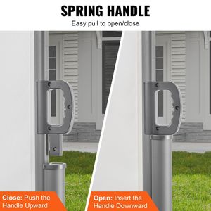 Tenda Laterale Retrattile in Alluminio per Esterni 63 x 236, Schermo Privacy in Poliestere 280g Impermeabile, Protezione Solare UV 30+ per Patio - Product Image 5