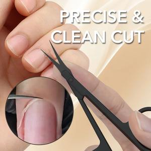 กรรไกรตัดหนังกำพร้าแบบรัสเซีย 1 ชิ้น กรรไกรตัดหนังสแตนเลส อุปกรณ์ทำเล็บแบบพกพา ที่ตัดแต่งเล็บ - Product Image 3