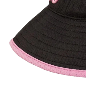 AKA Floppy Bucket <b>Hat</b> Black Embroidered Cotton Twill Wide Brim Sun <b>Hat</b> Casual Outdoor Fishing Beach Travel Unisex Fashion <b>Cap</b> - Product Image 2