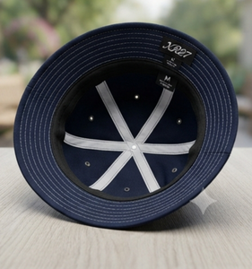 Fabricant OEM/ODM – Vente en gros de chapeaux bob brodés en toile unisexe, style japonais et coréen, pour l'extérieur et la plage, avec logo personnalisé, toutes saisons - Product Image 3