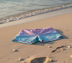 Shorts de plage pour hommes personnalisés par sublimation, shorts de bain 2-en-1 avec leggings de compression intégrés, tendance, séchage rapide, satin 100% polyester - Product Image 6