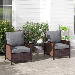 Cuscino Quadrato per Sedia da Esterno Lineno con Imbottitura in Memory Foam, Morbido Materiale in Lino per Uso in Giardino - Product Image 5
