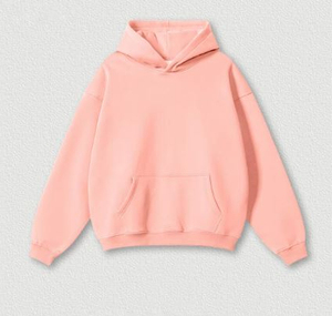 Sweat-shirt à capuche pour homme, coupe classique, couleur unie, coton French Terry, décontracté, pour l'automne, avec poche - Product Image 3