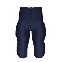 Ensemble d'uniformes de football américain personnalisés, vert marine, numéro 24, col en V, manches courtes, évacuation de l'humidité, pour hommes adultes, toutes saisons