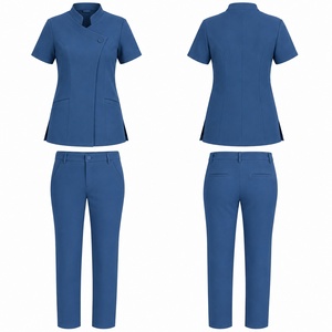 Conjunto de Uniforme Médico Cómodo de Alta Demanda para Mujer, Ropa de Trabajo Clínica, Ropa de Enfermería con Pantalones, Directo de Fábrica - Product Image 1