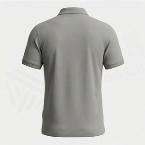 เสื้อโปโลผู้ชายผ้าฝ้ายคุณภาพพรีเมียม แขนสั้น ความยาวปกติ ระบายอากาศได้ดี เหมาะสำหรับกอล์ฟ สีสันปรับแต่งได้ ชุดกีฬา - Product Image 2