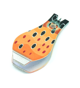 Cortadores de línea de pesca dorados personalizados con impresión, duraderos, para pesca con mosca de trucha - Product Image 2