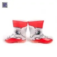 AP Kids Safari Elephant PVC Rain <b>Boots</b>-Waterproof Anti-Slip Cute Durable Children's <b>Boot</b> - Product Image 5