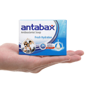 สบู่แอนตี้แบคทีเรียสดใหม่ขายส่ง 85 กรัม ยี่ห้อแอนต้าแบ็กซ์ ป้องกันเชื้อโรค ดูแลผิวกาย ราคาแข่งขัน ส่งออก - Product Image 3