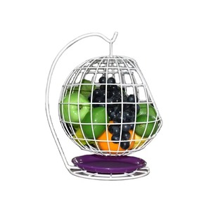 Nouveau panier à fruits et légumes en acier inoxydable, style suspendu, pour la table à manger à la maison - Product Image 4