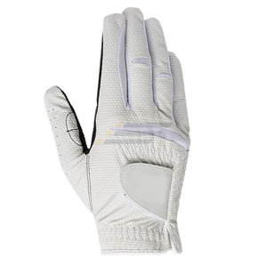 Gants de golf en cuir véritable pour hommes - Respirants, antidérapants, fermeture à scratch souple, pour usage sportif et extérieur - Product Image 6
