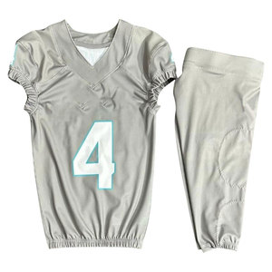Uniformes de football américain de qualité supérieure, designs personnalisés, séchage rapide, respirants, ensembles sublimés, maillots et pantalons pour équipes professionnelles - Product Image 1