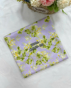 Tissu satiné 100 % polyester imprimé floral Viet Thang, respirant, léger, tissé, largeur personnalisable 150/160 cm, pour la maison - Product Image 1