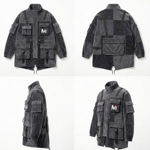 Veste tactique camouflage streetwear pour homme, multi-poches, style bomber urbain et outdoor, MALUZA INDUSTRIES - Product Image 6