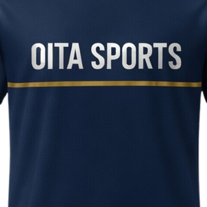 T-shirt de sport en polyester bleu marine pour homme, vêtement d'entraînement athlétique, tenue d'équipe, vêtement d'activité de plein air, haut de performance - Product Image 6