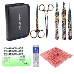 Instrumental Médico Quirúrgico Estéril, Instrumentos Quirúrgicos, Recursos de Primeros Auxilios, Kit de Sutura para Prácticas de Trauma y Emergencias en Campo - Product Image 1