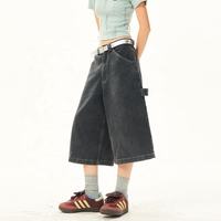 Shorts de Mezclilla Personalizados para Mujer, Shorts de Mezclilla Holgados para Mujer, Shorts de Jean