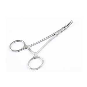 Pinces à moustiques en acier inoxydable, instruments chirurgicaux avec poignée incurvée à verrouillage et fonction hémostatique, prix abordable, OEM - Product Image 6