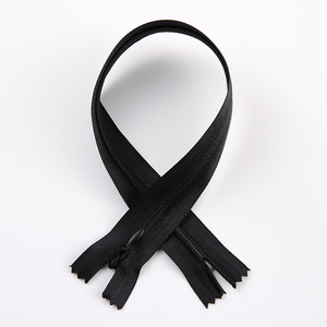 Factory Direct Wholesale #3 Nylon Cloth Edge Invisible Closed-End <b>Zipper</b> With Various Colors Available for Skirt Pillow Pocket - Product Image 2