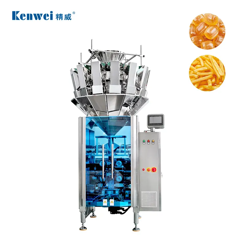 Automatic Multi-function Pouch Weighing and Packing Machine 60 Bags/min 10-1000g