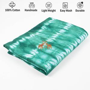 New Collection Hand Made <b>Tie</b> Dye Print Fabric Lightweight 100% Cotton Printed Soft Fabric for Women's Dress Material and Apparel - Product Image 2