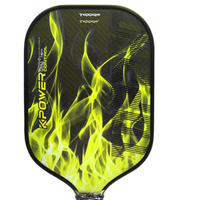 Bola Squash & Raket Pickleball Premium Berkualitas Tinggi OEM ODM 2025 yang Dapat Disesuaikan Sepenuhnya TOPPRO T7013 Inti Sarang Lebah Tebal 14mm