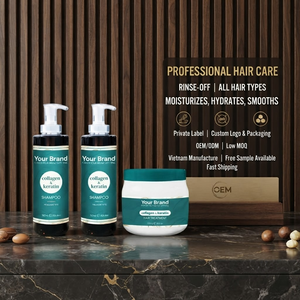 Après-shampoing pour salon de coiffure, marque privée, OEM, usage professionnel, hydratant et non gras, pour tous types de cheveux - Product Image 1
