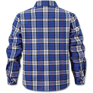Chemise en flanelle pour homme de qualité supérieure, style automne, dernière tendance, très vendue, légère, écologique, respirante, en coton et laine, décontractée - Product Image 2