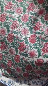 กระเป๋าคาดเอวผ้าฝ้ายลายดอกไม้แบบเย็บติดกัน กระเป๋าใส่ของสำหรับเดินทาง ใช้ได้ทุกวัน กระเป๋าคาดเอวทำมือสุดหรูสำหรับผู้หญิง สายปรับได้ - Product Image 2