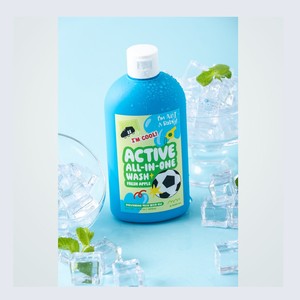 Gel douche pour bébé I'm Not a Baby, shampoing et gel douche tout-en-un pour enfants, senteur pêche douce et pomme fraîche, lot de 300 ml, tout-en-un pour nourrissons - Product Image 4