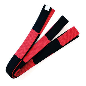 Ceinture de Jiu-Jitsu en tissu de coton de haute qualité, nouveau design, prix abordable, couleur personnalisée, ceintures d'arts martiaux - Product Image 2