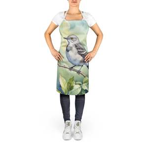 Delantal de cocina Unisex Multicolor grande de ruiseñor del norte de Mississippi para cocinar manualidades para hornear jardinería-para adultos mujeres hombres - Product Image 2