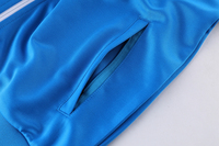 Survêtements pour hommes personnalisables avec logo, ensembles de vestes de haute qualité à blocs de couleur, tenues de sport pour la gym et l'entraînement